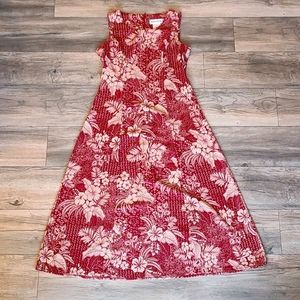 Danny Nicole Tea length Hawaiian Dress